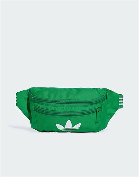 adidas tasche retro grün|adidas Originals – Adicolor – Klassische Gürteltasche in Grün.